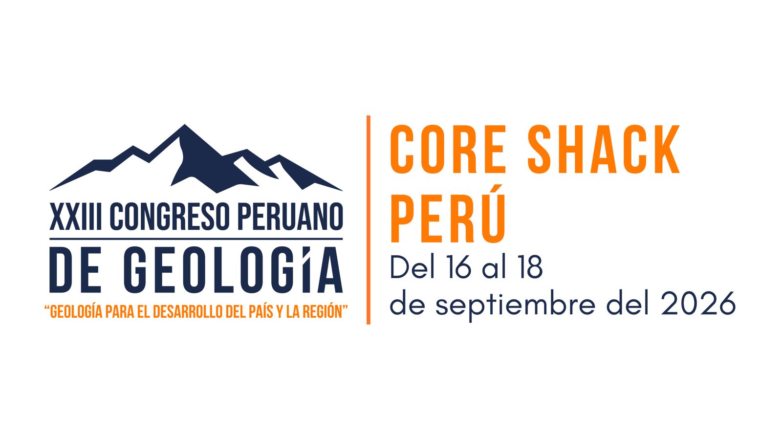 Core Shack Perú - Congreso Peruano de Geología