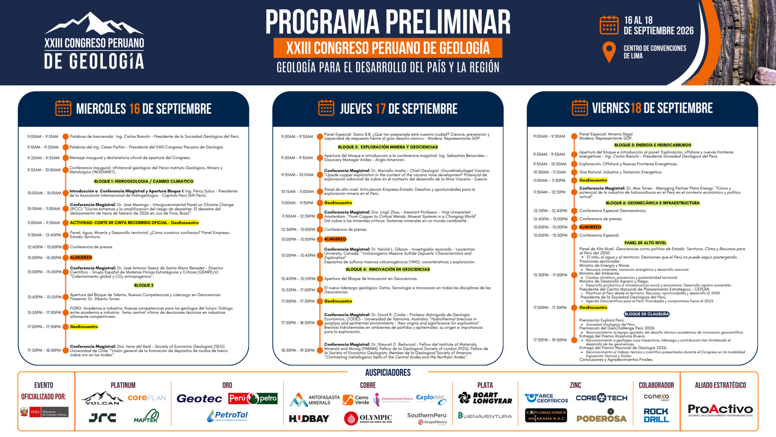 Programa del Congreso - Clic para expandir